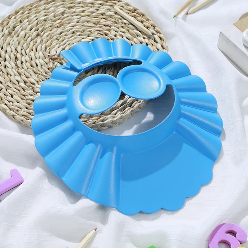 Picture of Adjustable children's shampoo cap baby shampoo cap baby bath cap waterproof cap children's shampoo cap