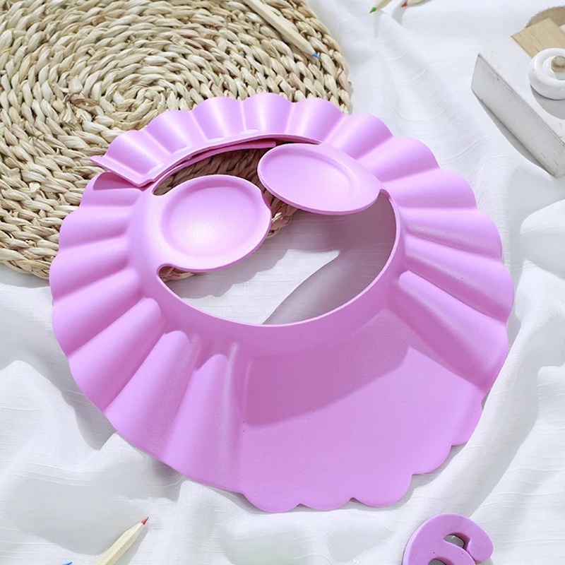 Picture of Adjustable children's shampoo cap baby shampoo cap baby bath cap waterproof cap children's shampoo cap