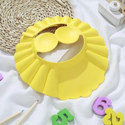 Picture of Adjustable children's shampoo cap baby shampoo cap baby bath cap waterproof cap children's shampoo cap