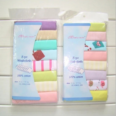 Picture of 8pcs Pack Cotton Newborn Baby Towels