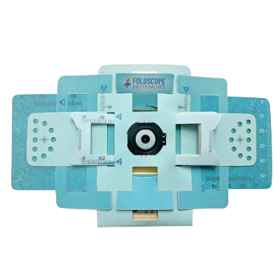 Picture of Foldscope Paper Microscope for Biological Experiment