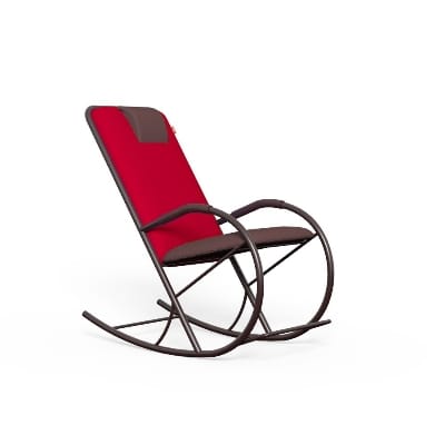 Picture of REGAL ROCKING CHAIR-RCH-201 CHOCO MEROON