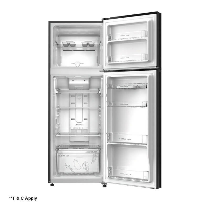 Picture of Whirlpool Frost Refrigerator Freshmagic PRO 257L GD Crystal Black