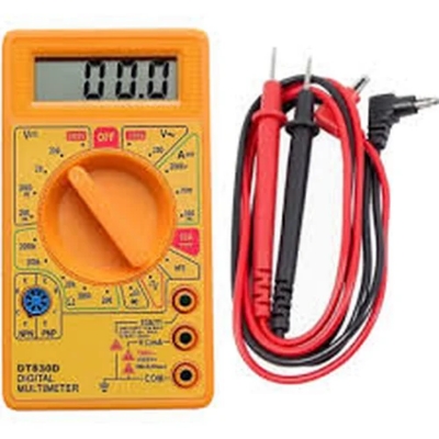 Picture of Digital Multimeter DT-830D China-Yellow