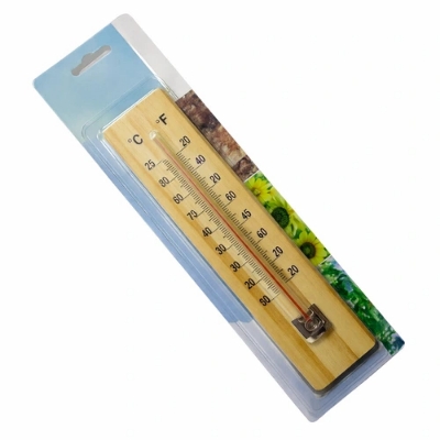 Picture of Room Thermometer In-Outdoor Wall Hanging Durable Temperature Meter for Home Office Bangladesh-Yellow