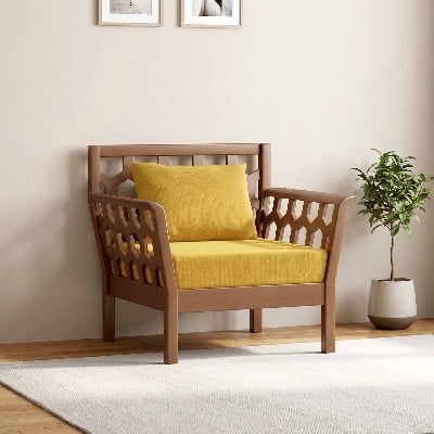 Picture of REGAL Single Sofa Noor (NOOR-SSC-316-3-1-20(FEBRIC-SF-2153)