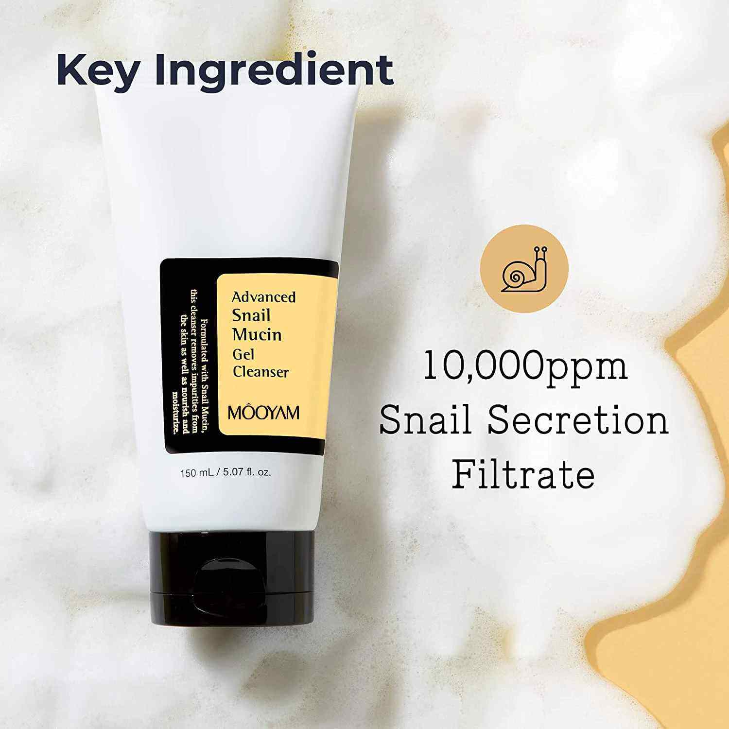 Picture of Advanced Snail Collagen Face Wash 150ml – Moisturizing & Gentle Cleanser