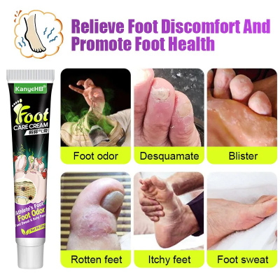 Picture of KangHE Foot Care Cream – 20g Anti-Fungal Treatment for Athlete’s Foot, Itching, Odor & Peeling – Fast-Acting Medicated Cream