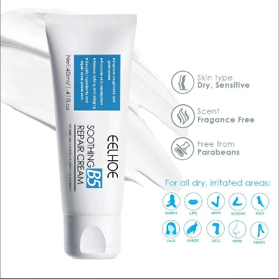 Picture of EELHOE Soothing B5 Repair Cream – Cicaplast Moisture Fall Cream for Redness, Itching & Sunburn Relief | Vitamin B5 + Centella Asiatica