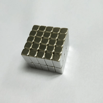 Picture of High-Quality Super Strong Nickel-Copper-Nickel Coated Neodymium Magnets 10x5x5mm for DIY, Office, and Science Projects