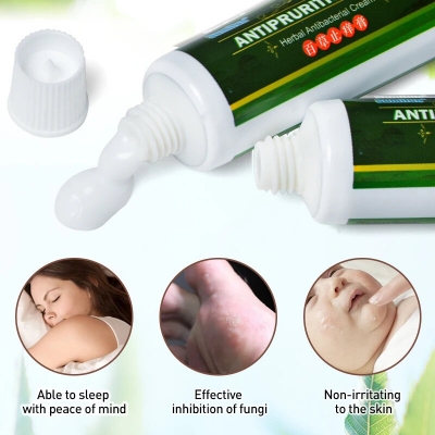 Picture of Sumifun Herbal Anti-Itch Cream 20g – Fast Relief for Eczema, Dermatitis, Psoriasis, Rashes & Mosquito Bites | Herbal Antibacterial Soothing Ointment for Adults & Kids