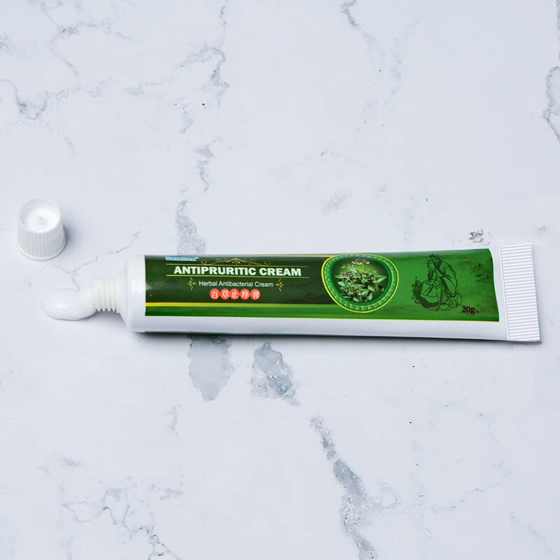 Picture of Sumifun Herbal Anti-Itch Cream 20g – Fast Relief for Eczema, Dermatitis, Psoriasis, Rashes & Mosquito Bites | Herbal Antibacterial Soothing Ointment for Adults & Kids