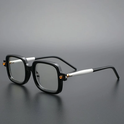 Picture of Square Reading Glasses for Men & Women | Fashion Retro Presbyopia Eyewear | Unisex Spectacles (+1.0 to +4.0)