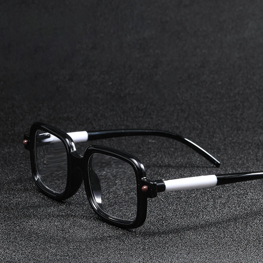 Picture of Square Reading Glasses for Men & Women | Fashion Retro Presbyopia Eyewear | Unisex Spectacles (+1.0 to +4.0)