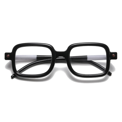 Picture of Square Reading Glasses for Men & Women | Fashion Retro Presbyopia Eyewear | Unisex Spectacles (+1.0 to +4.0)
