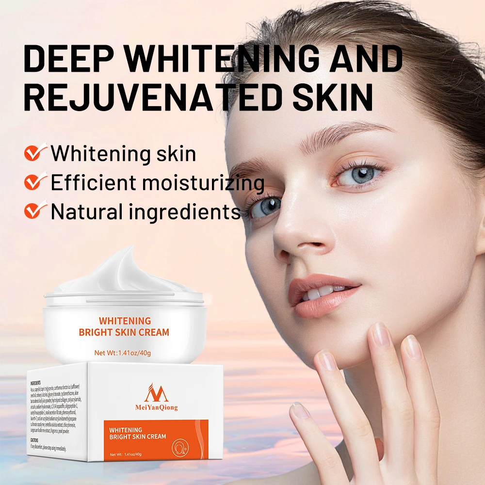 Picture of Mei Yan Qiong Bright Skin Cream 40g | Hydrating & Radiance-Boosting Face Cream with Collagen & Hyaluronic Acid | Lightweight Daily Moisturizer