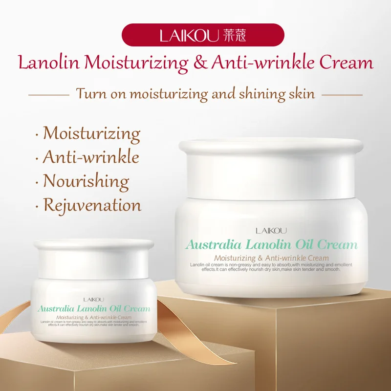 Picture of LAIKOU Lanolin Oil Face Cream 35ml | Hydrating & Firming Moisturizer | Nourishing Lanolin Formula for Smooth & Soft Skin
