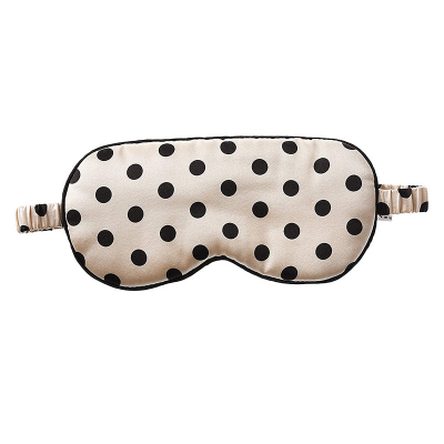 Picture of Silk Satin Sleep Eye Mask for Men & Women | Double Sided Soft Fabric | Light Blocking Blindfold | Comfortable for Travel & Daily Sleep