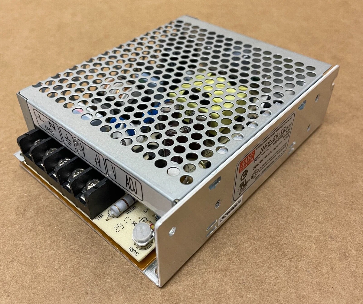 Picture of Mean Well NES-50-12 Switching Power Supply 12V 4.2A 50W | Original Industrial Grade SMPS | Pre-Owned Like New Condition