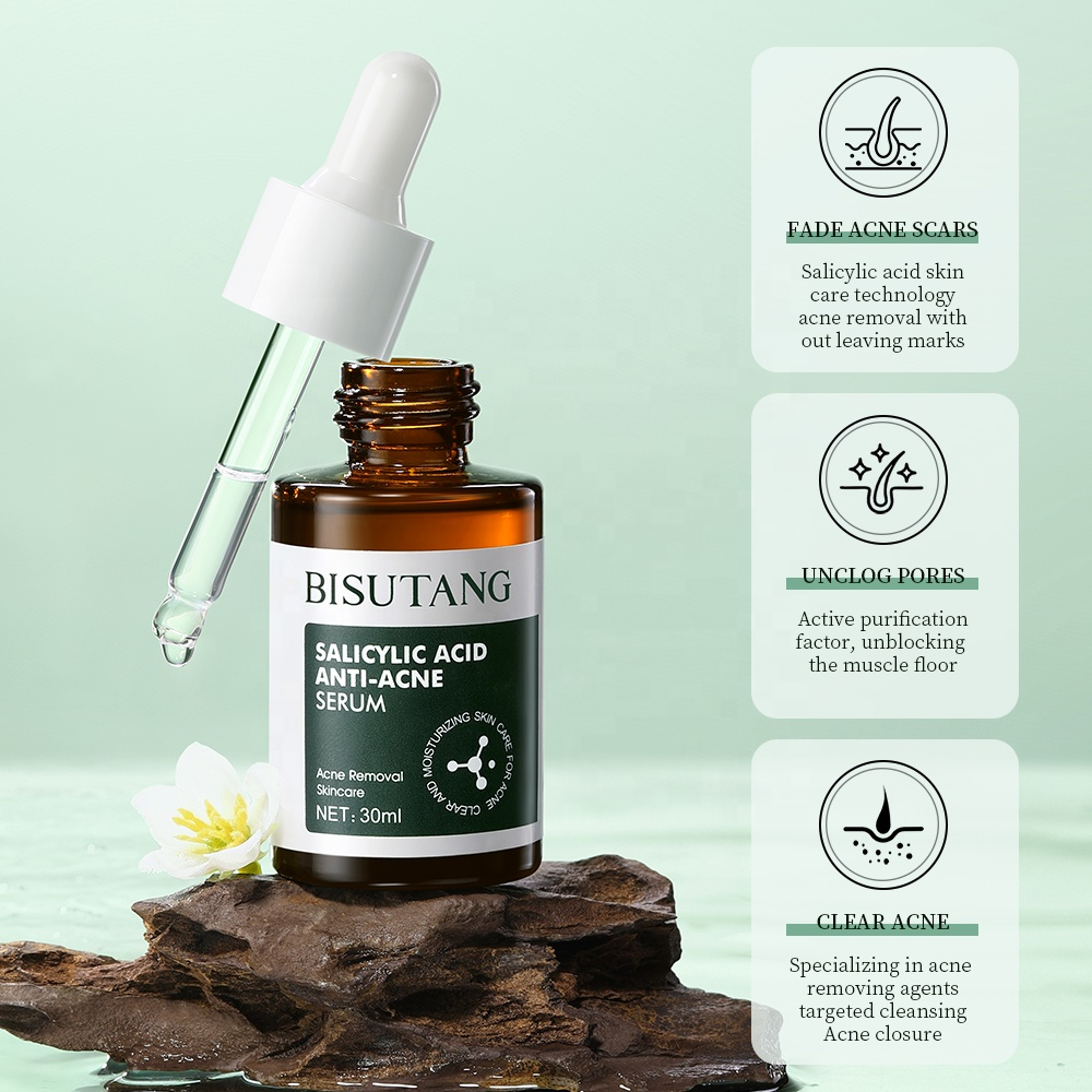 Picture of BISUTANG Salicylic Acid Anti-Acne Serum (30ml) – Pore Refining & Oil Control Face Essence for Oily Skin – Pimple Treatment & Acne Scar Fading Serum
