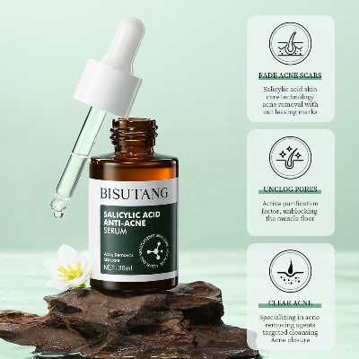 Picture of BISUTANG Salicylic Acid Anti-Acne Serum (30ml) – Pore Refining & Oil Control Face Essence for Oily Skin – Pimple Treatment & Acne Scar Fading Serum