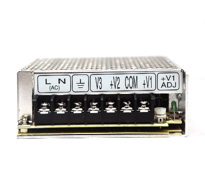 Picture of Mean Well NET-50B Triple Output Switching Power Supply 50W | +5V 4A, +12V 2A, -12V 0.5A | Original Industrial Grade SMPS | Pre-Owned Like New