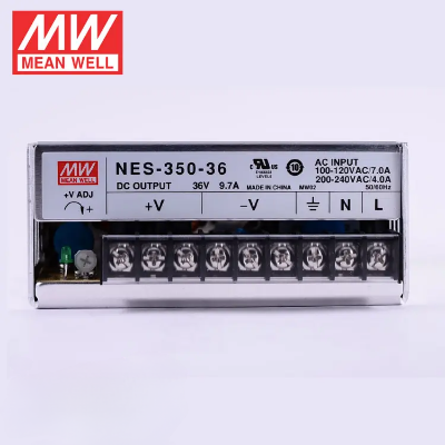 Picture of Mean Well NES-350-36 350W Switching Power Supply 36V 9.7A | Original Industrial Grade SMPS | Pre-Owned Like New