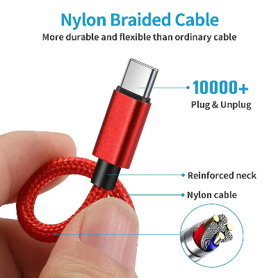 Picture of USB Type-C OTG Adapter Cable | USB-C Male to USB-A Female OTG Converter | High-Speed Data Transfer for Android Phone, Tablet & Laptop
