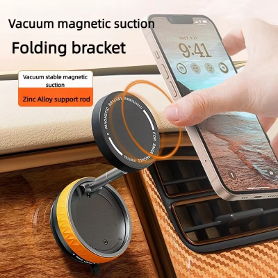 Picture of Magnetic Car Phone Holder 360° – Dashboard Mount with Vacuum Suction for All Phones