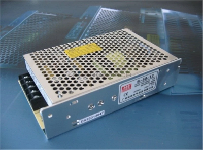Picture of Mean Well S-50-12 12V 4.2A 50W Switching Power Supply | Original Mean Well SMPS | AC 110V/220V to DC 12V | Pre-Owned Like New