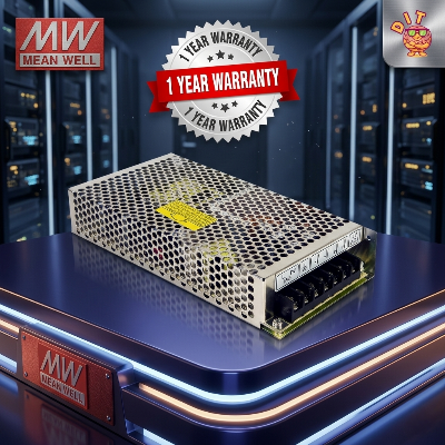 Picture of Mean Well S-100-12 Switching Power Supply 12V 8.5A 100W | Original Industrial Grade SMPS | Pre-Owned Like New