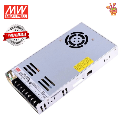 Picture of Mean Well LRS-350-24 Switching Power Supply 24V 14.6A 350W | Original Industrial Grade Slim SMPS | Pre-Owned Like New