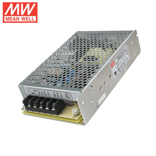 Picture of Mean Well NES-75-12 Switching Power Supply 12V 6.2A 75W | Original Industrial Grade SMPS | Pre-Owned Like New
