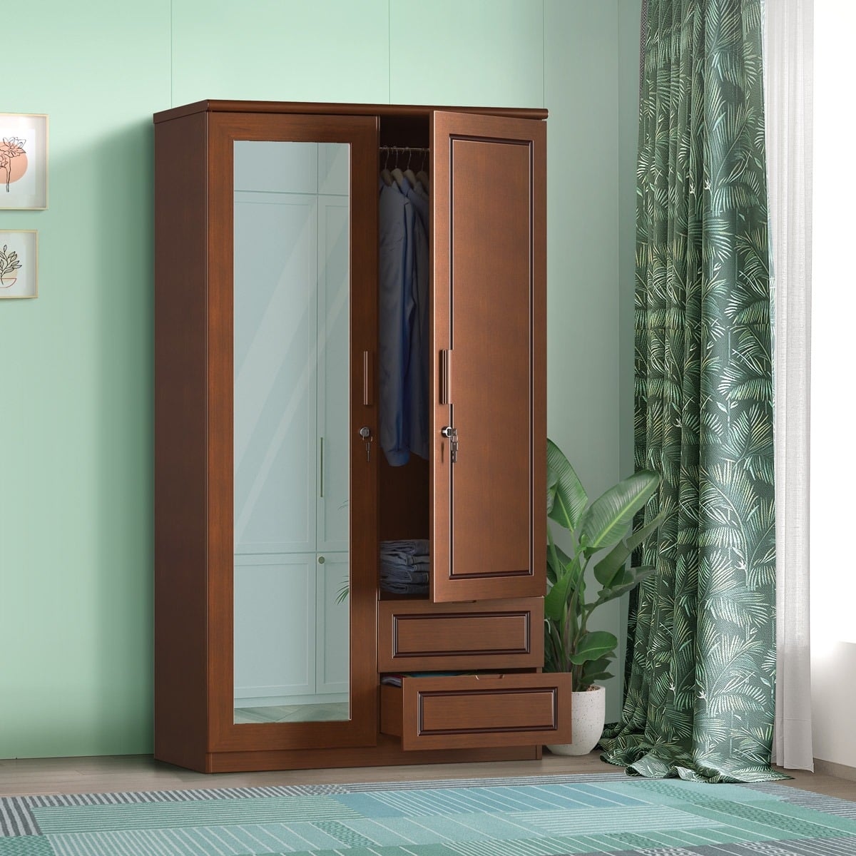 Picture of REGAL Cupboard/Almirah-Babylon CBH-361-3-1-20