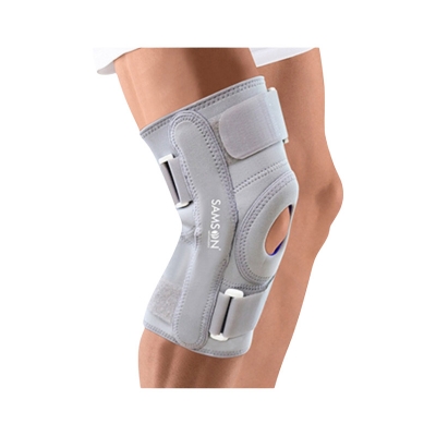 Picture of Samson Knee Wrap with Hinges-Grey