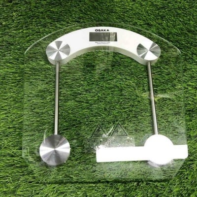 Picture of This traditional needle weight scale measures your weight in kilograms and pounds. Keep it in your bathroom and keep your weight in check. It has a weight capacity of 180 kg. With a large display, you can easily read the weight measurement on your own wit-White