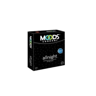 Picture of Moods - All Night Condom - Single Pack- 3pcs-Multicolor