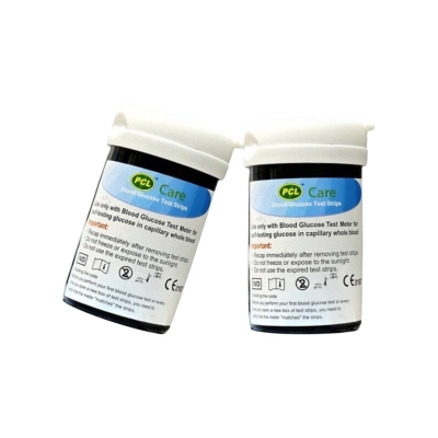 Picture of PCL Care Glucose Test Strips-Multicolor