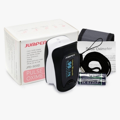 Picture of Jumper JPD-500D Color Fingertip Pulse Oximeter-Multicolor