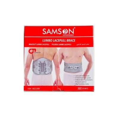 Picture of SAMSON LS-0415 Lumbo Lacepull Brace | All Sizes-Grey