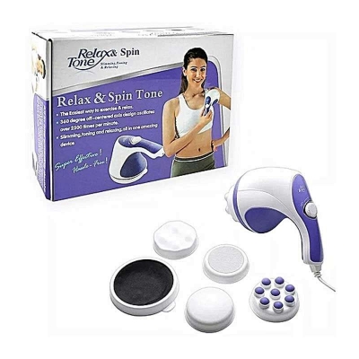 Picture of Relax spin spin tone slimming weight loss in weight loss Fat full body massage device with relax tone spin body massage-Multicolor