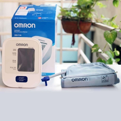 Picture of OMRON - HEM 7120 - Upper Arm Automatic Blood Pressure Machine Basic 5 Year Brand Warranty by Omron - Honestime-Multicolor