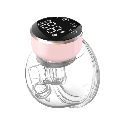 Picture of Breast Pump for Feeding Mothers, Breast Feeding Pump, Electric Breast Pump Automatic with 3 Modes & 9 Levels, Rechargeable Wearable Milk Pump for Breastfeeding 180ml, 24 mm Flange 1 Pack-Multicolor