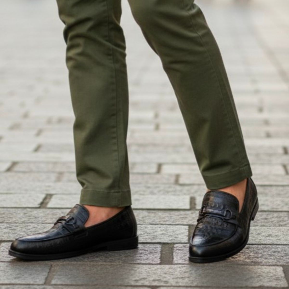 Picture of Men’s Horsebit Loafer - Black
