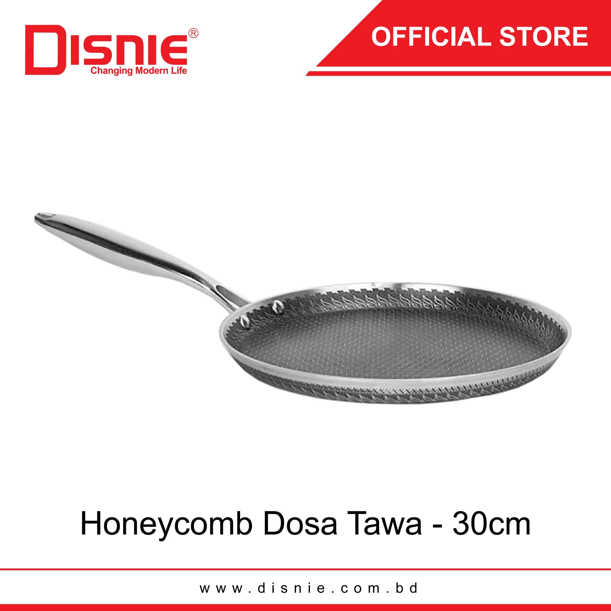 Picture of Disnie 26cm SUS 316 Honeycomb Dosa Tawa
