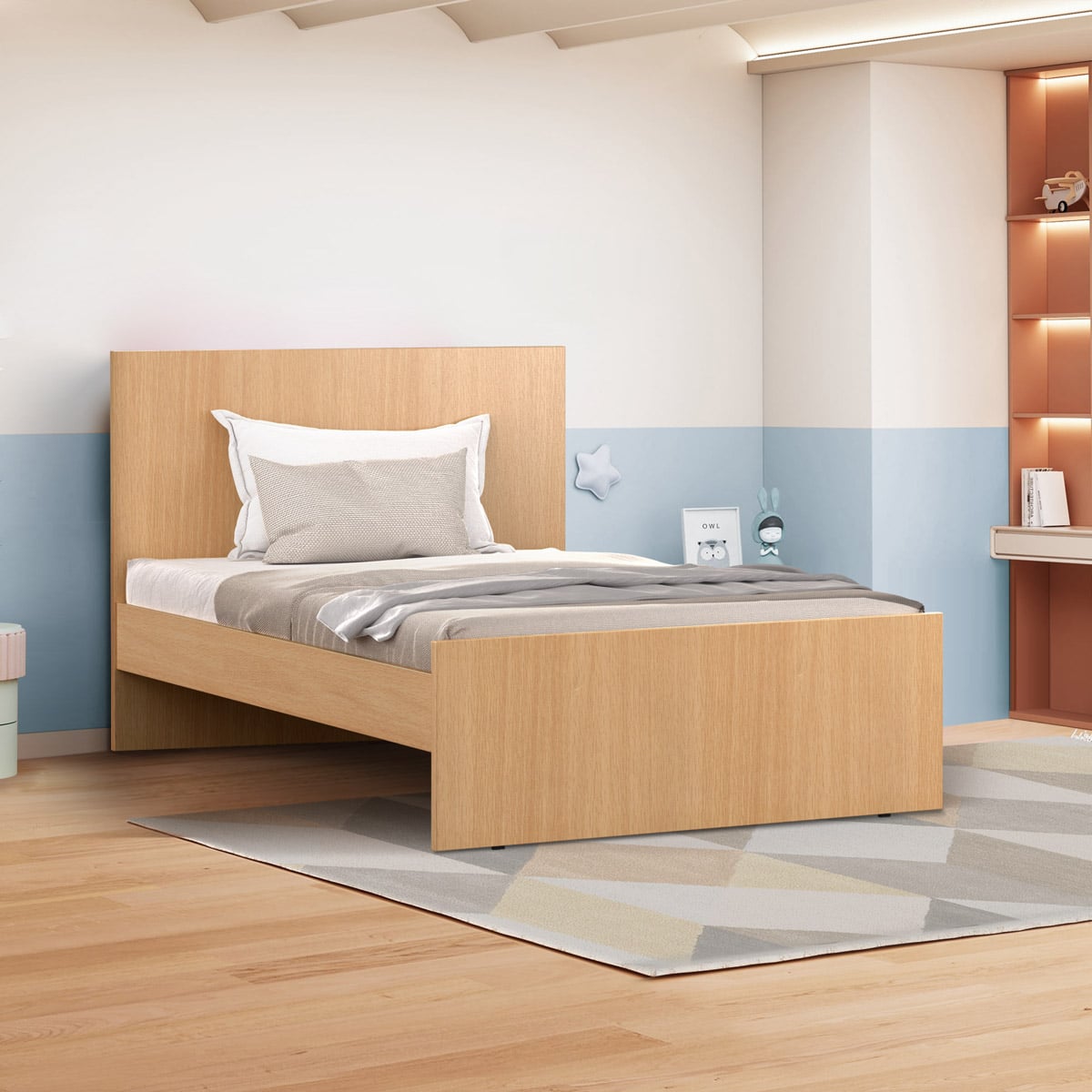 Picture of REGAL HANOI Bed | BDH-150-1-1-33-BED (Single)