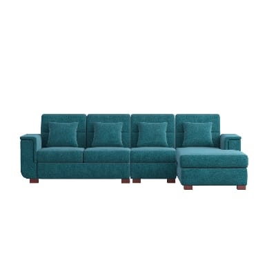 Picture of REGAL SDC-365-3-1-20 (L SHAPE SOFA SET)-FABRIC-2139