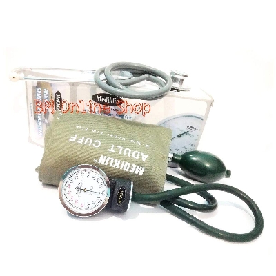 Picture of Mediklin Blood Pressure Monitor (Sphygmomanometer)- Aneroid BP Machine Set-M (8.7 - 12.5 inch)