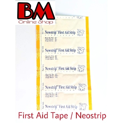 Picture of Neostrip (First Aid Tape)/ Newstrip / One Time Bandages -100 Pcs-White