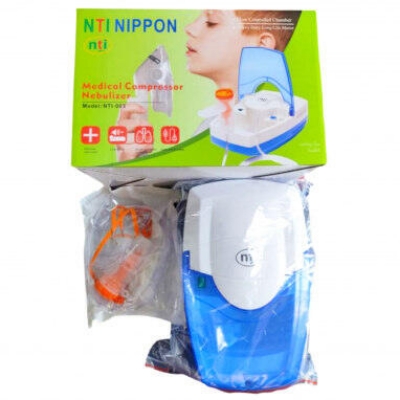 Picture of NTI NIPPON Compressor Nebulizer for Child & Adults Nebulization-Multicolor